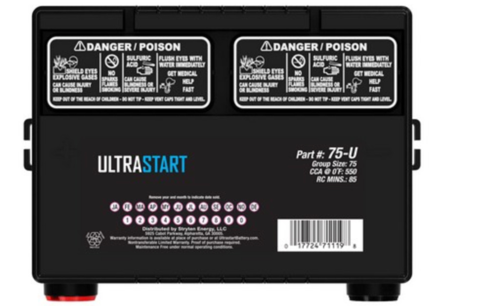Bateria 75-U ULTRASTAR