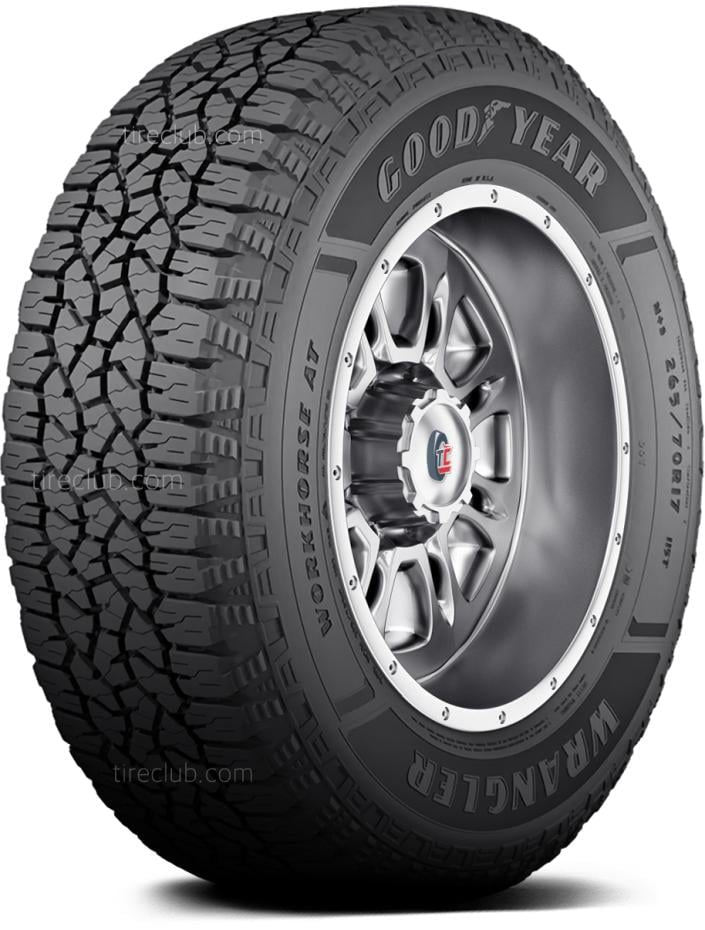 GOMAS 235/75R15 GOODYEAR WRANGLER WORKHORSE AT XL
