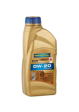 Lubricante 0W-20 RAVENOL ECS Fullsintetico 1 LITRO USVO Y CleanSynto