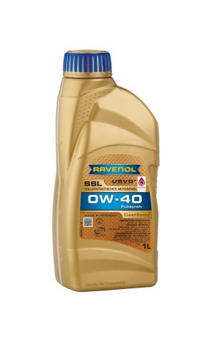 Lubricante 0W-40 RAVENOL SSL Fullsintetico 1 LITRO CleanSynto