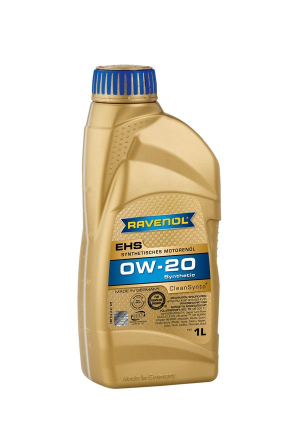 Lubricante 0W-20 RAVENOL EHC Sintetico 1 LITRO CleanSynto