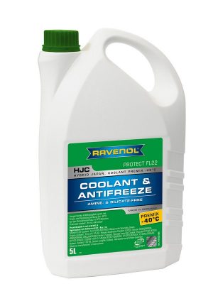 COOLANT ANTIFREEZE RAVENOL HJC 5 LITROS PREMIX