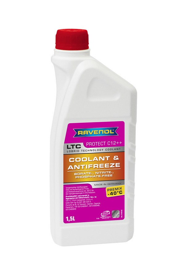 COOLANT RAVENOL OTC 1.50L ORGANICO PREMIX