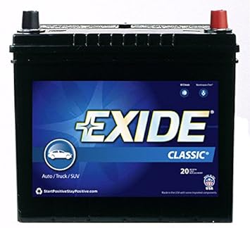 BATERIAS 51RC(S51R-EX) EXIDE 450 CCA 70RC