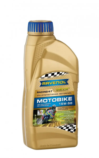 LUBRICANTE 15W50 RAVENOL MOTOBIKE 4-T ESTER Semisintetico 1 LITRO