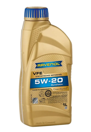 Lubricante 5W-20 RAVENOL VFE Sintetico 1 LITRO