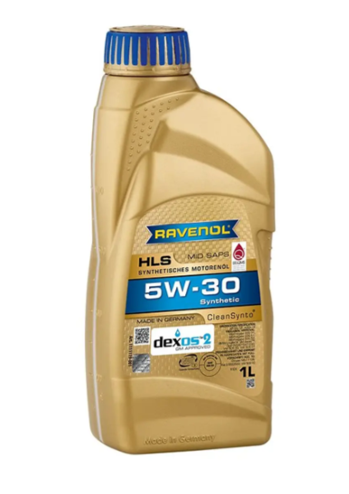 Lubricante 5W-30 RAVENOL HLS Sintetico 1 LITRO CleanSynto