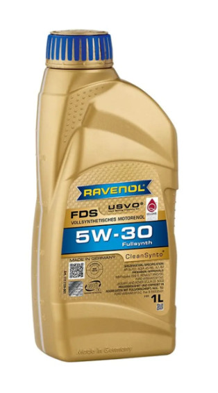 Lubricante 5W30 RAVENOL FDS Fullsintetico 1 LITRO USVO Y CleanSynto