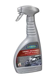 LIMPIADOR RAVENOL PARA ASIENTOS DE LEATHER Y FORROS INTERIORES EN SPRAY 0.5 LITROS